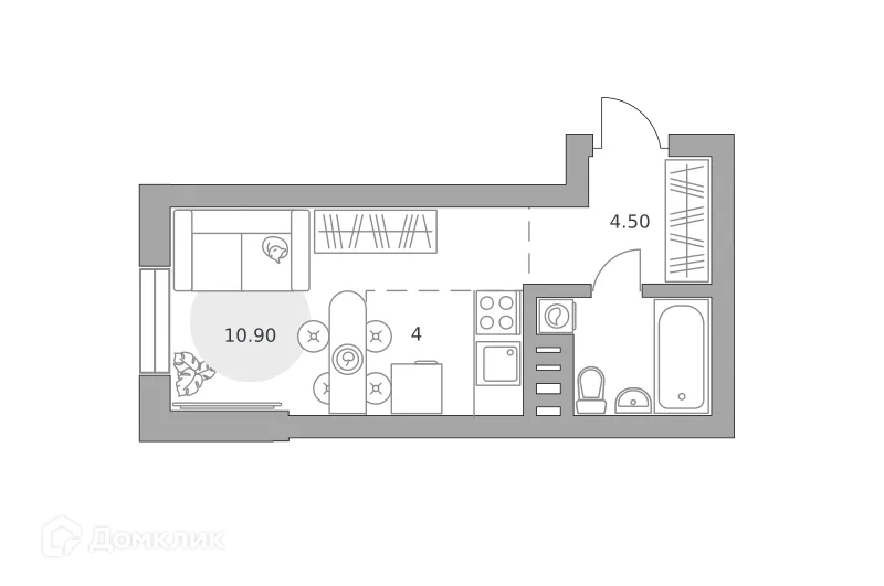 Фото квартиры в ЖК «Театральный парк»