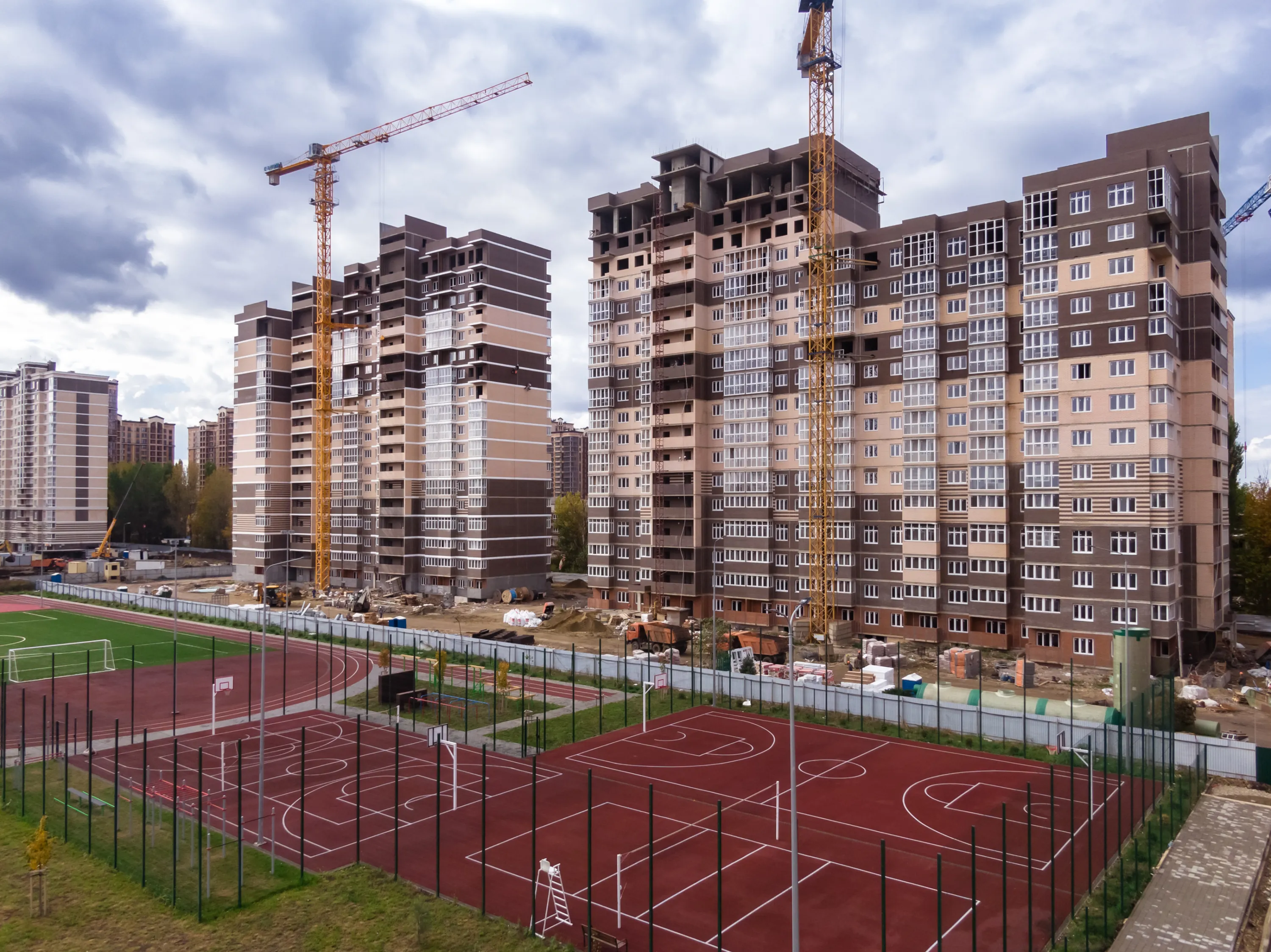 ЖК NEO-квартал "Красная площадь" ход строительства