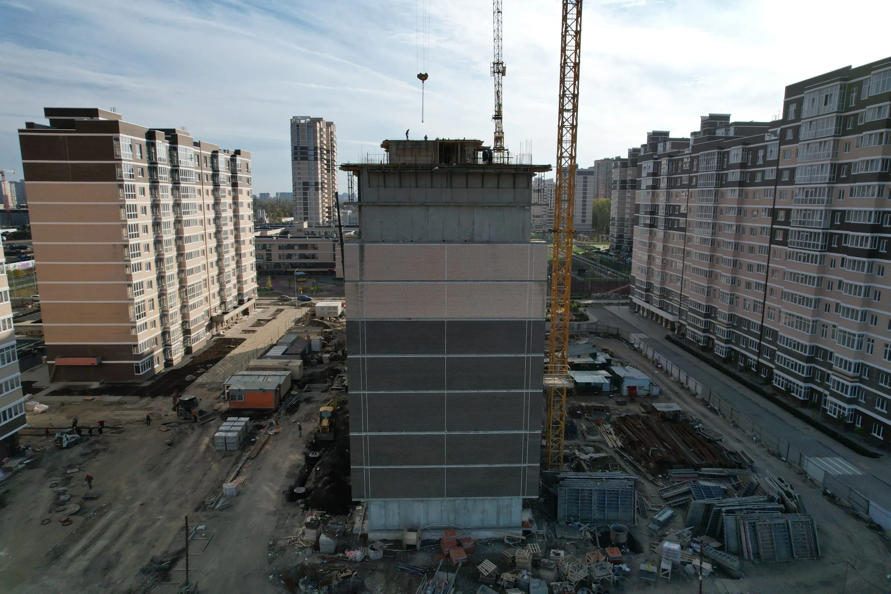 ЖК NEO-квартал "Красная площадь" ход строительства