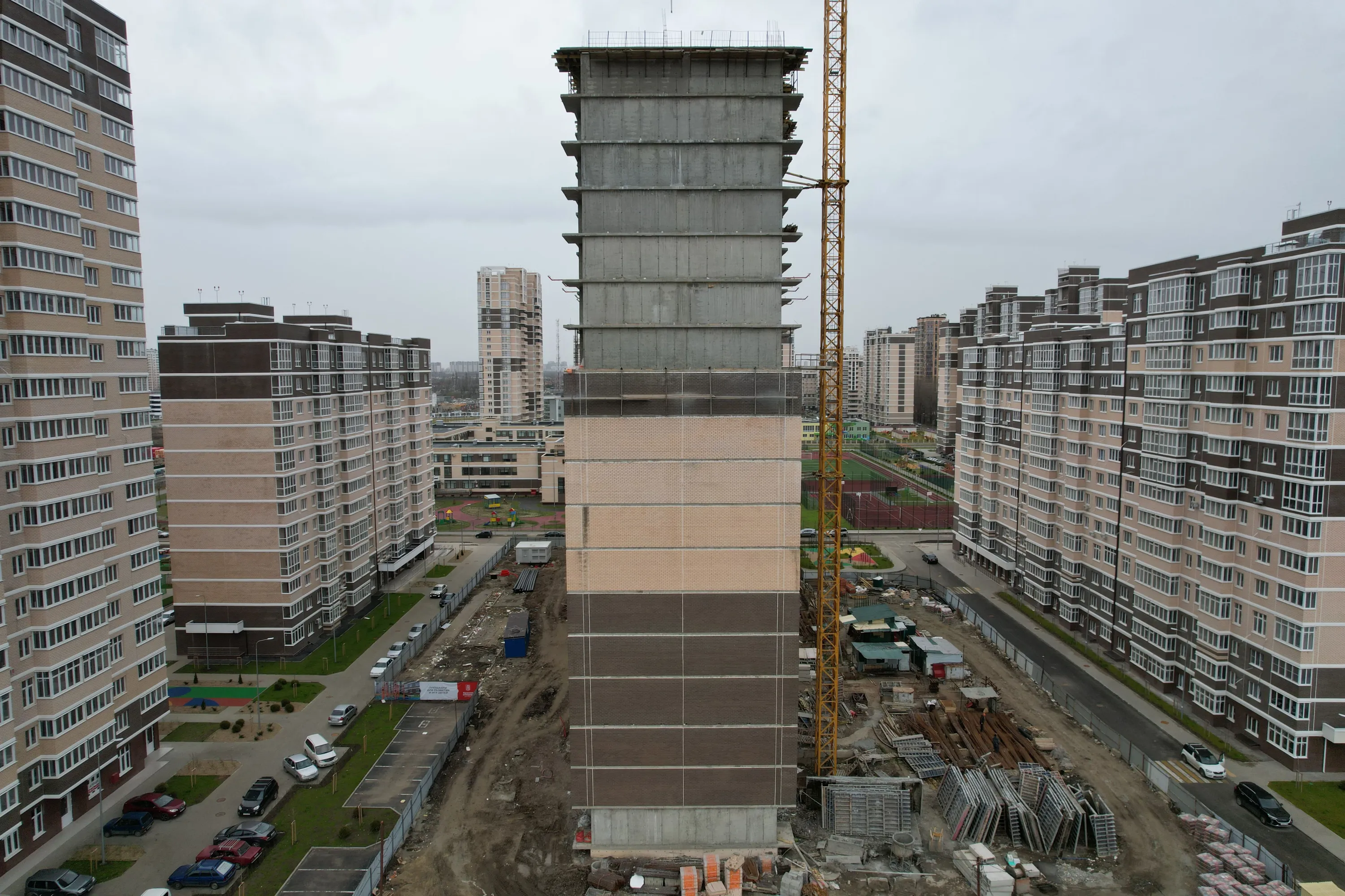 ЖК NEO-квартал "Красная площадь" ход строительства