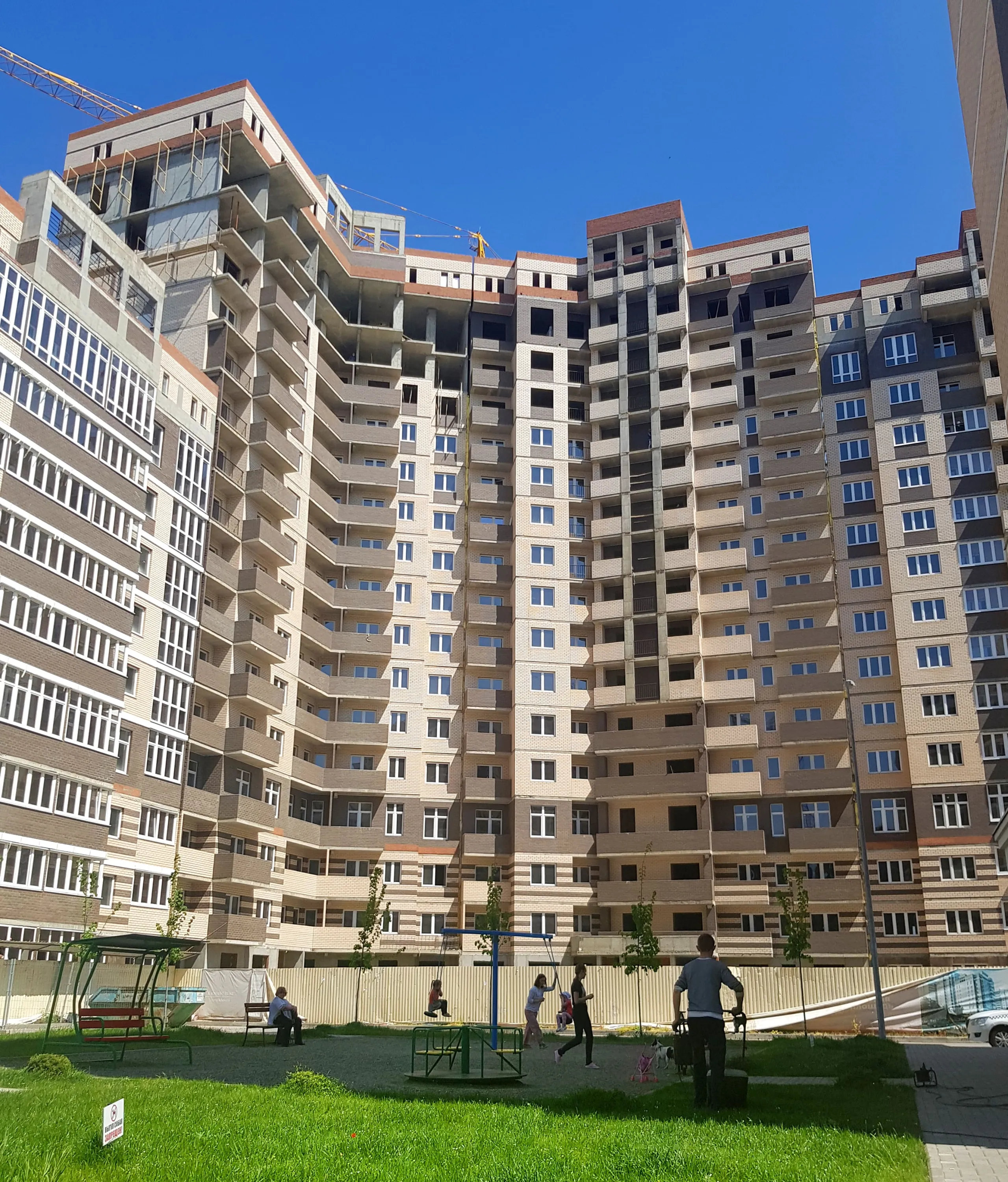 ЖК NEO-квартал "Красная площадь" ход строительства