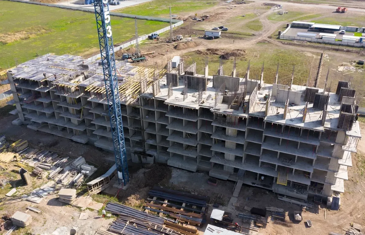 ЖК ОТРАЖЕНИЕ ход строительства