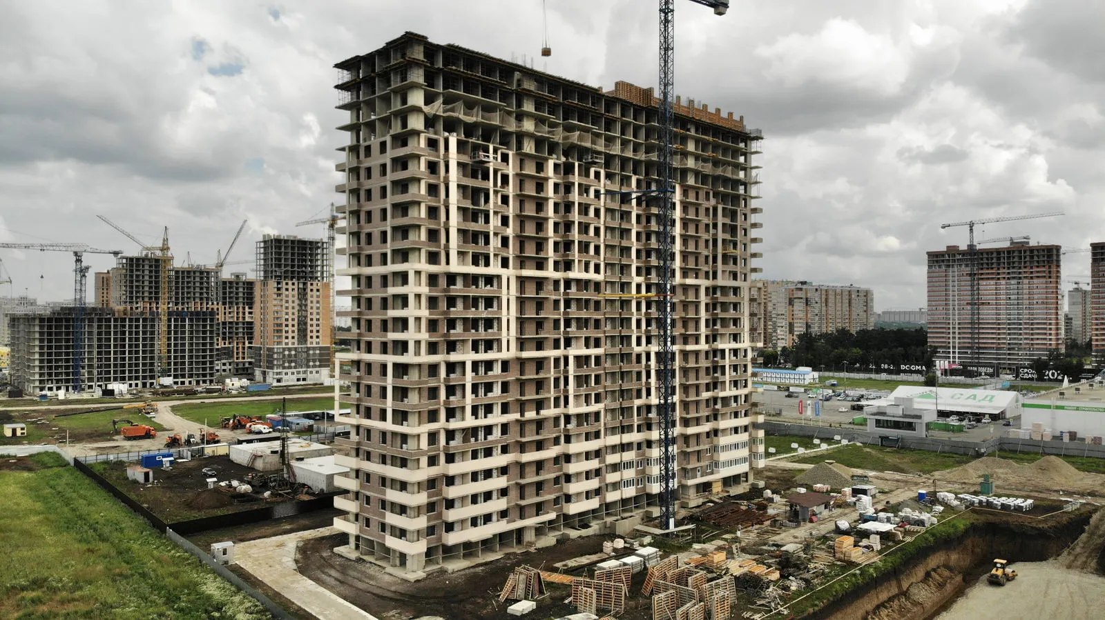 ЖК ОТРАЖЕНИЕ ход строительства