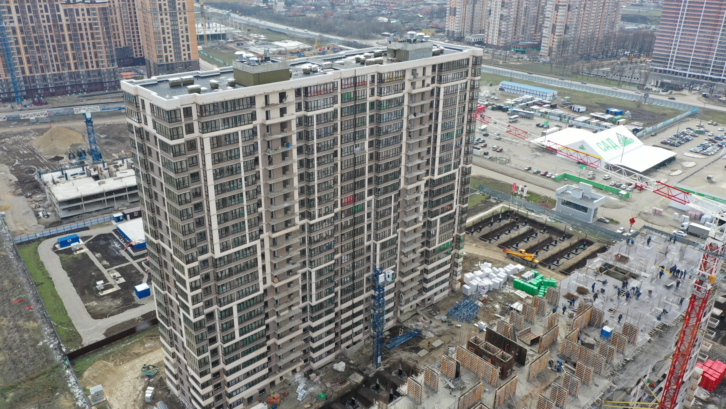 ЖК ОТРАЖЕНИЕ ход строительства