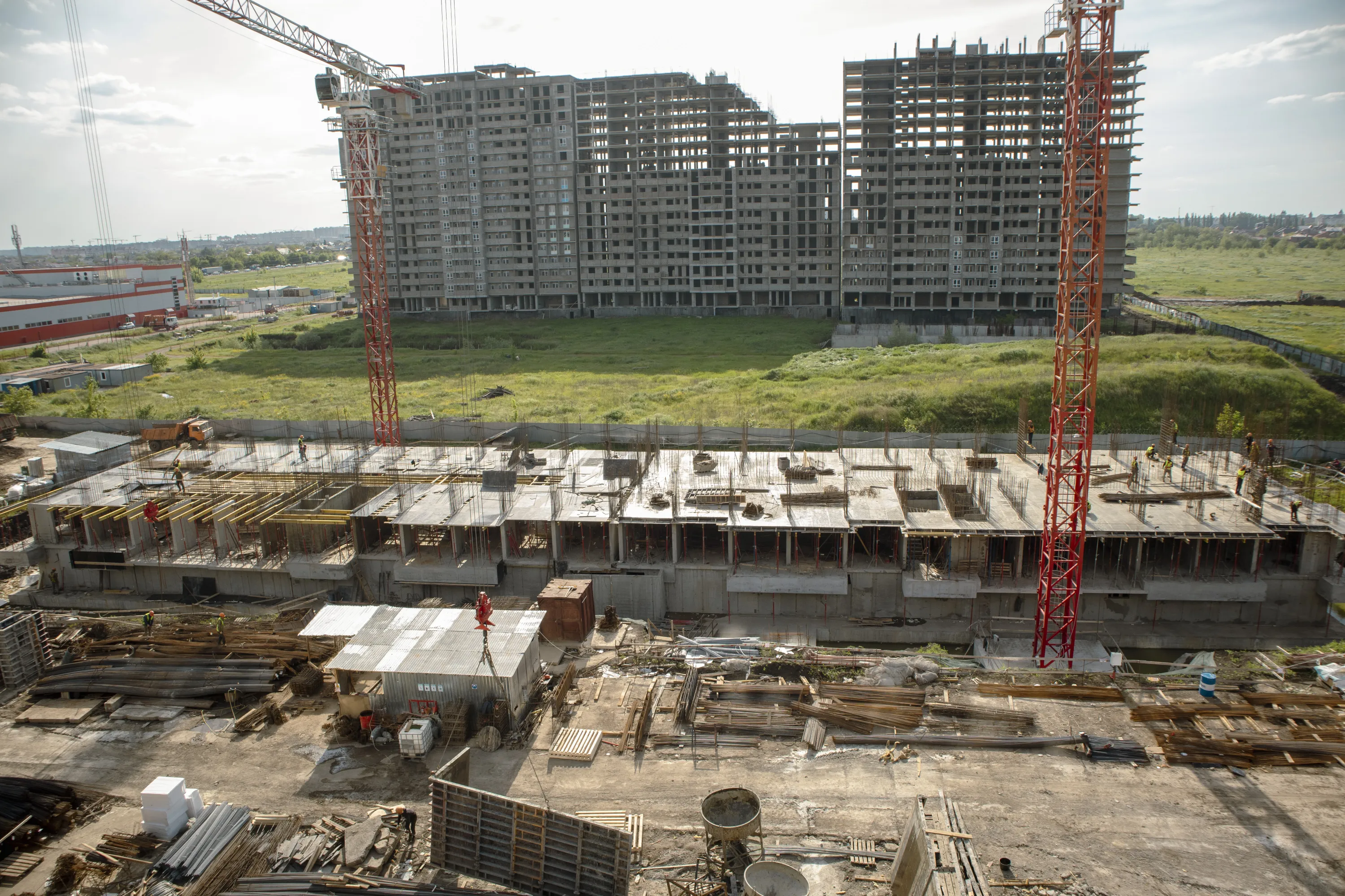 ЖК ОТРАЖЕНИЕ ход строительства