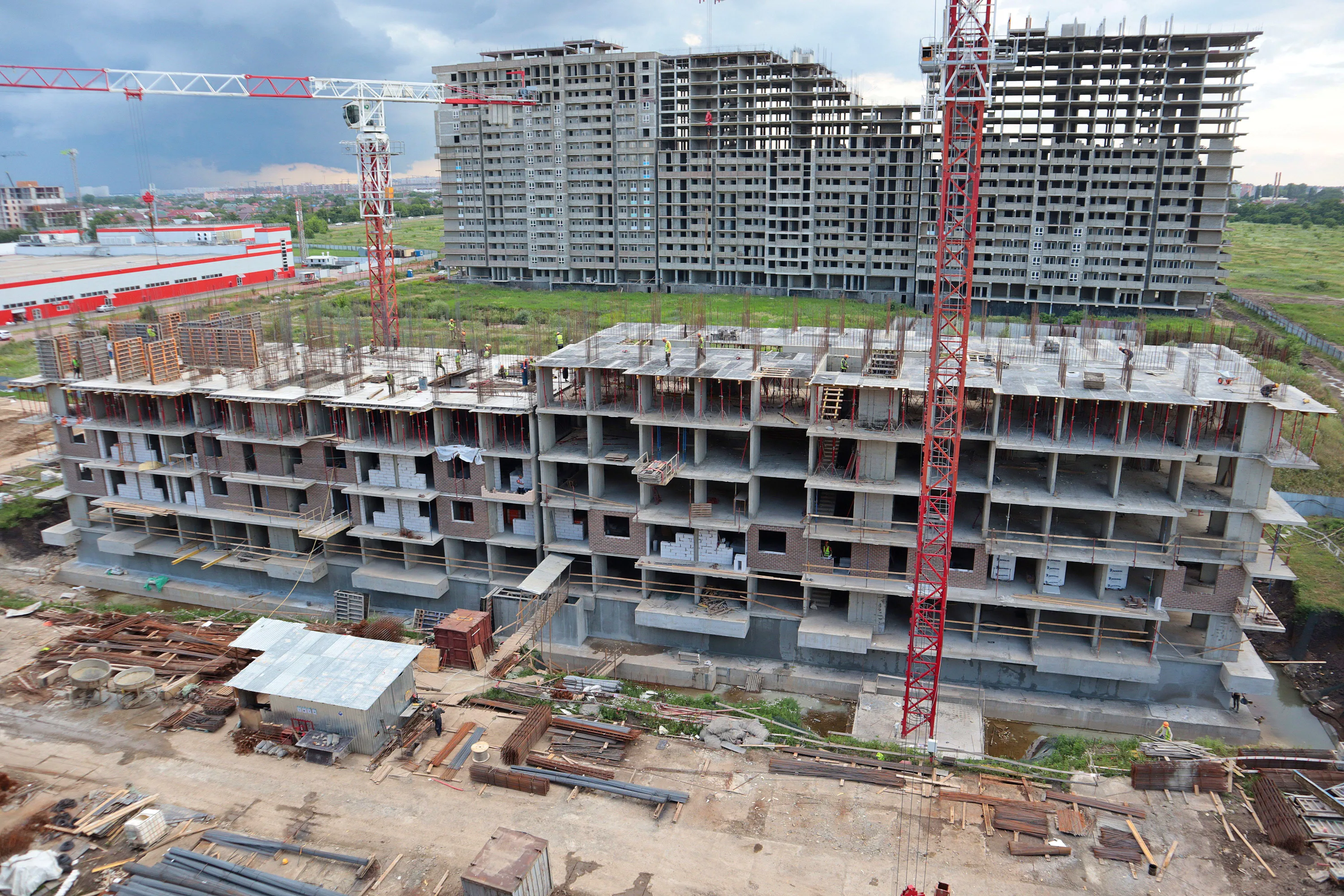 ЖК ОТРАЖЕНИЕ ход строительства