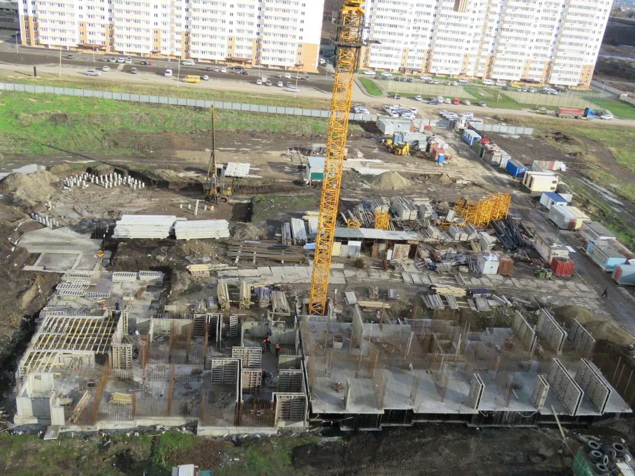 ЖК "Бауинвест" ход строительства