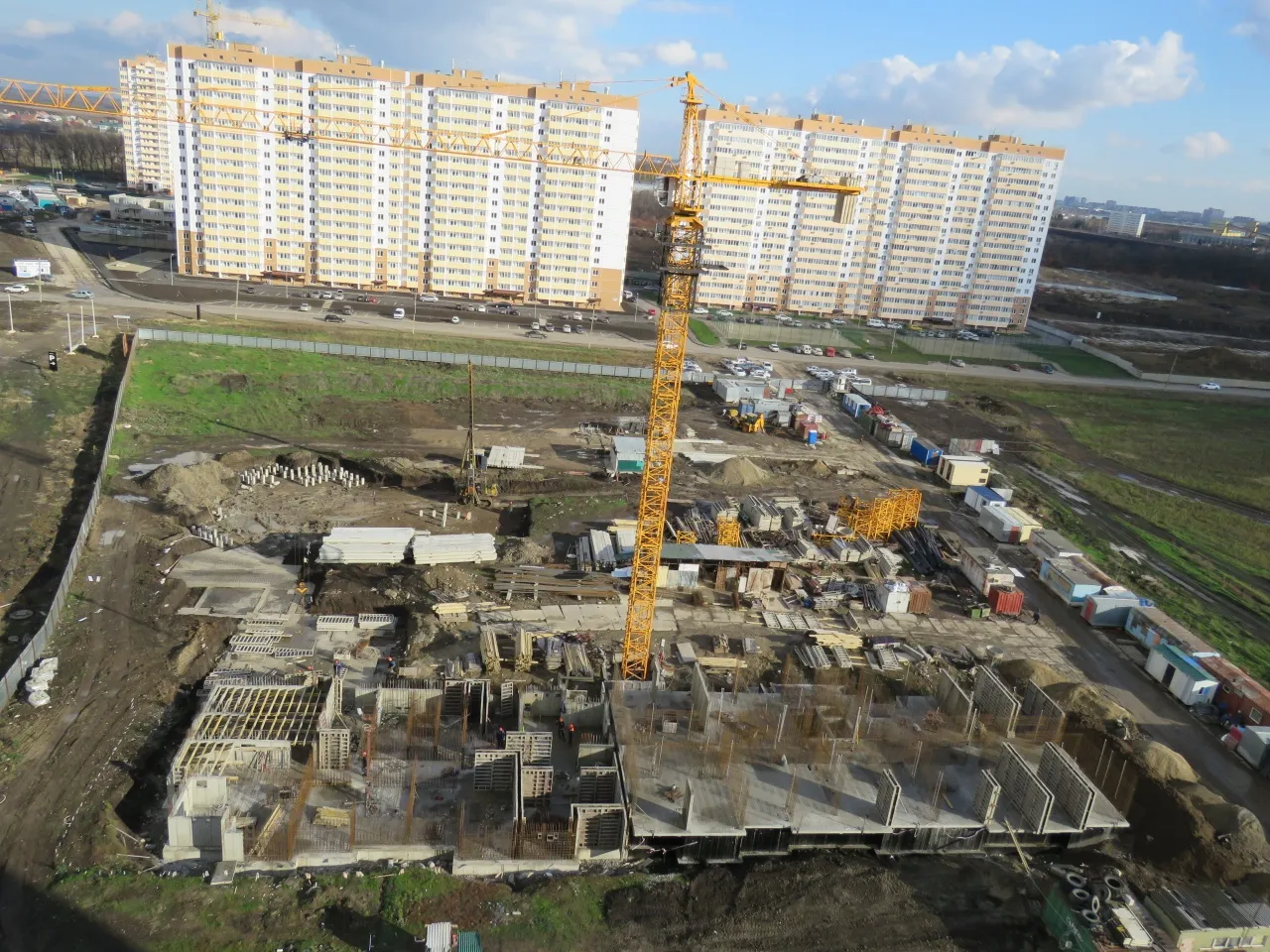 ЖК "Бауинвест" ход строительства