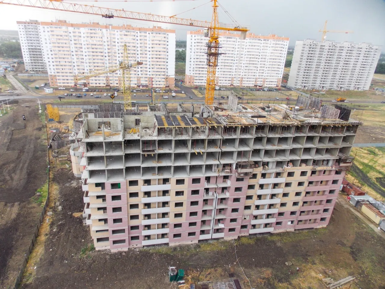 ЖК "Бауинвест" ход строительства