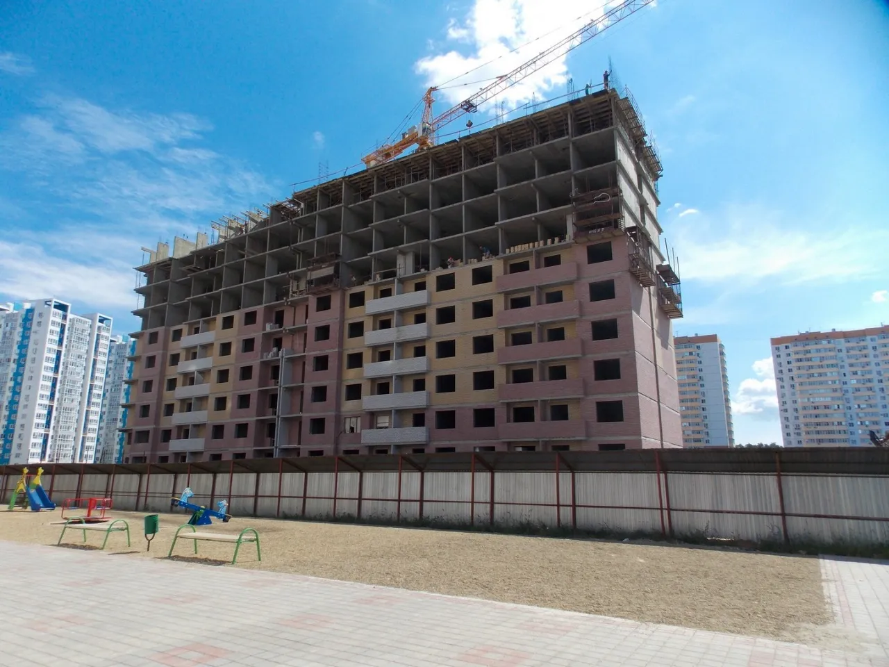 ЖК "Бауинвест" ход строительства