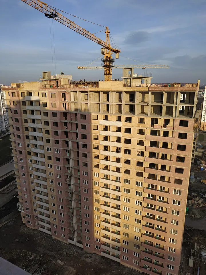 ЖК "Бауинвест" ход строительства