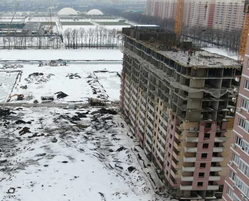 ЖК "Бауинвест" ход строительства