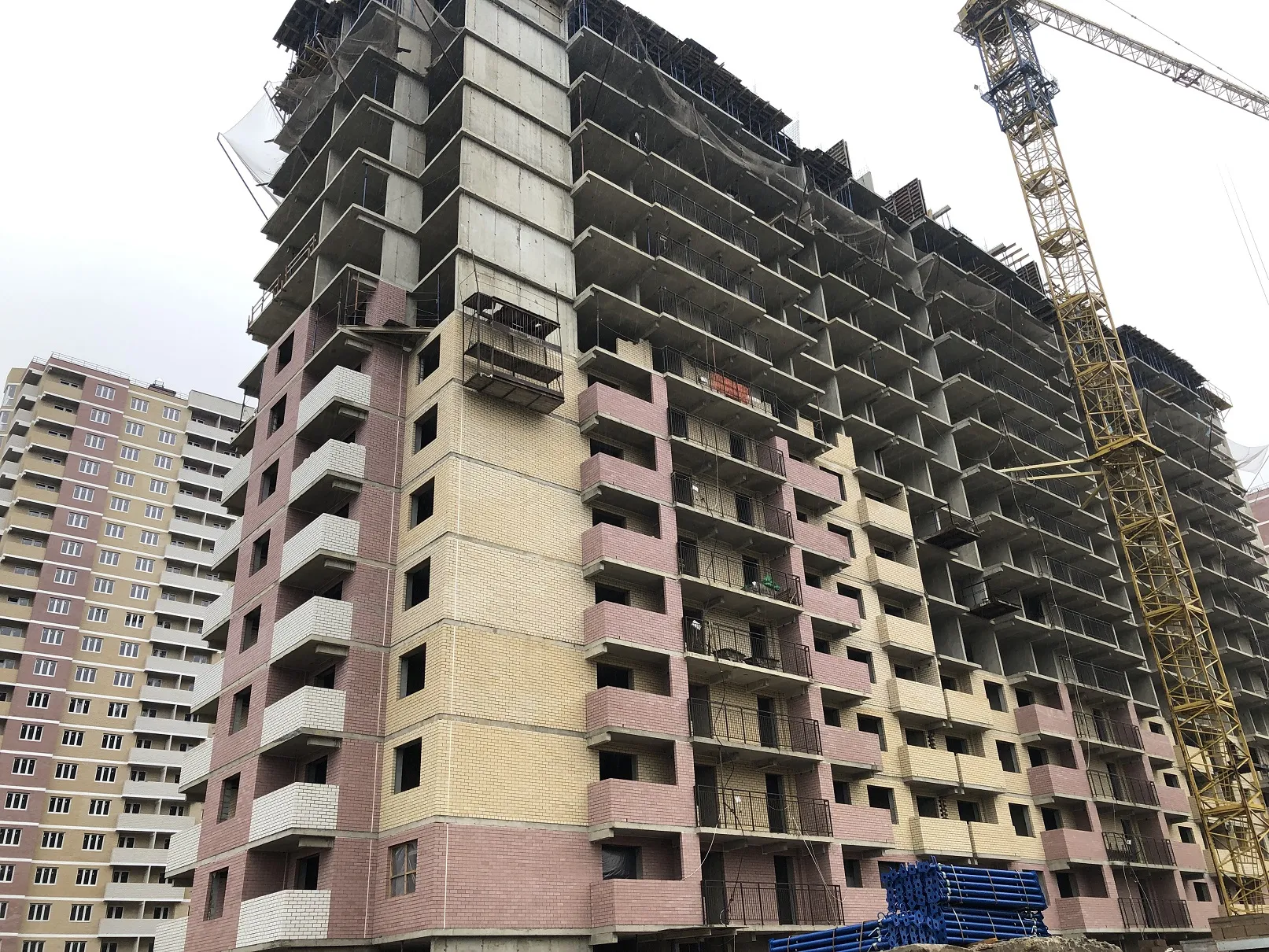 ЖК "Бауинвест" ход строительства