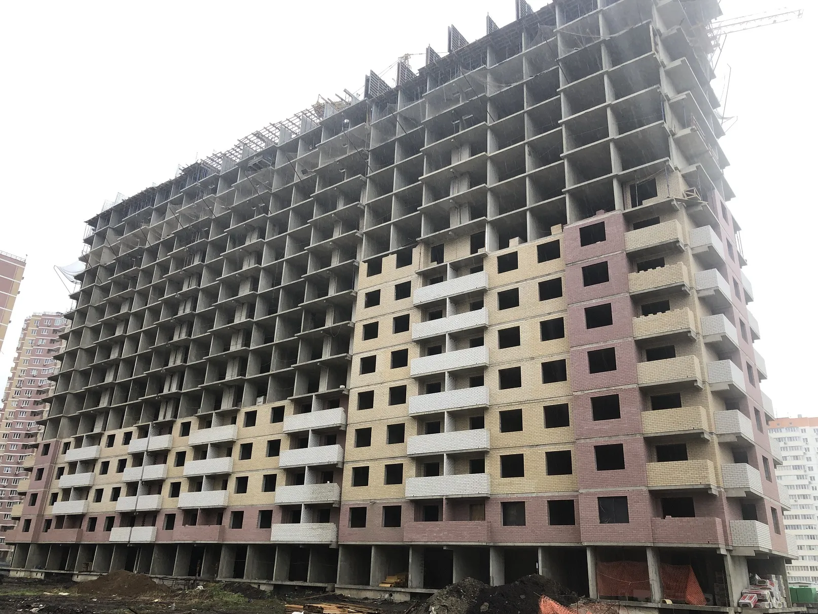 ЖК "Бауинвест" ход строительства