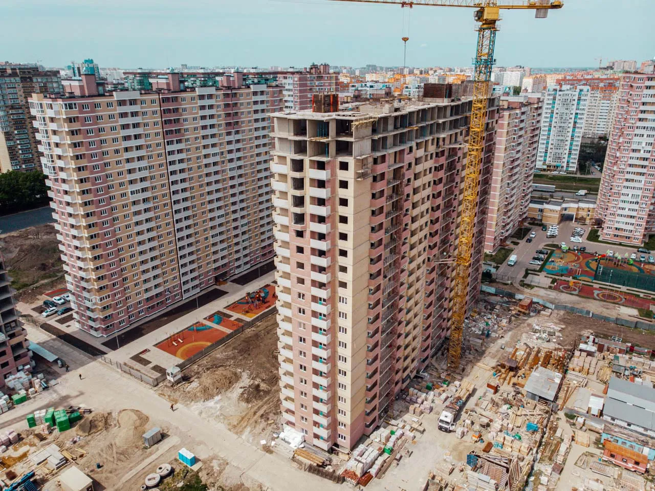 ЖК "Бауинвест" ход строительства