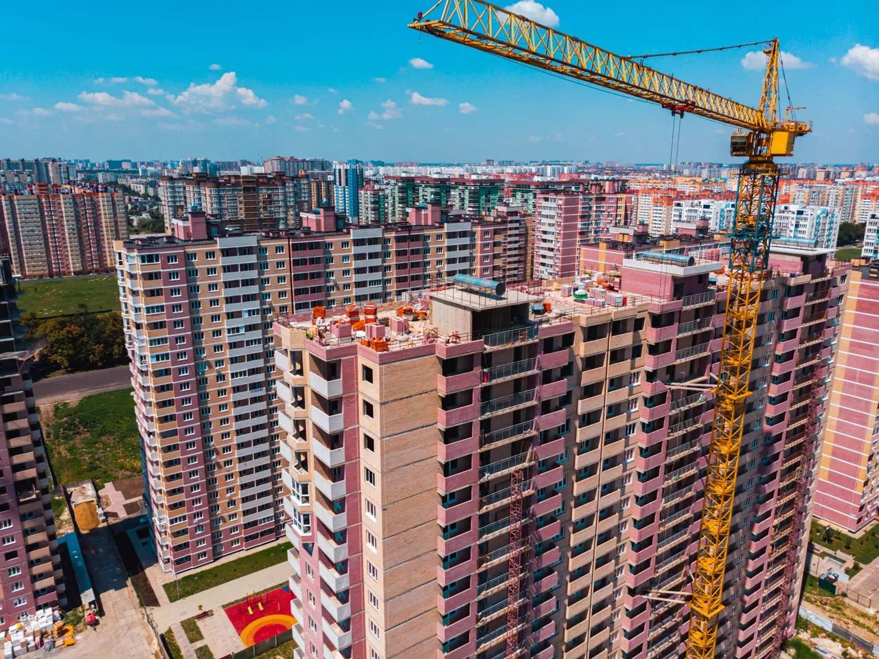 ЖК "Бауинвест" ход строительства