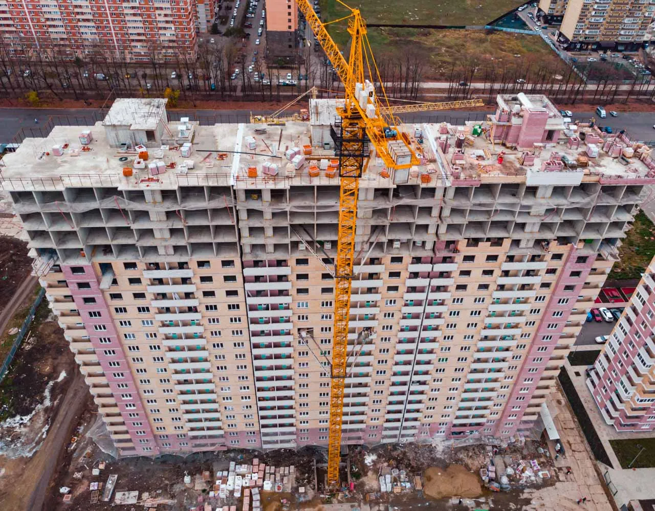 ЖК "Бауинвест" ход строительства