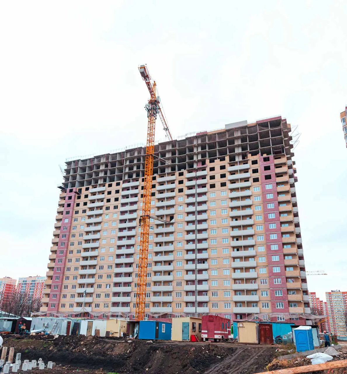 ЖК "Бауинвест" ход строительства