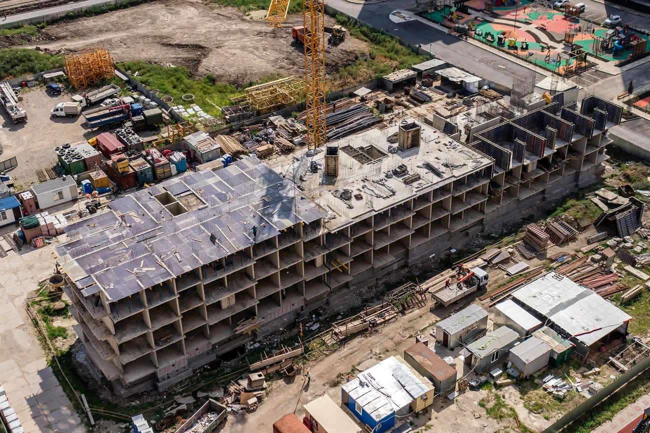 ЖК "Бауинвест" ход строительства