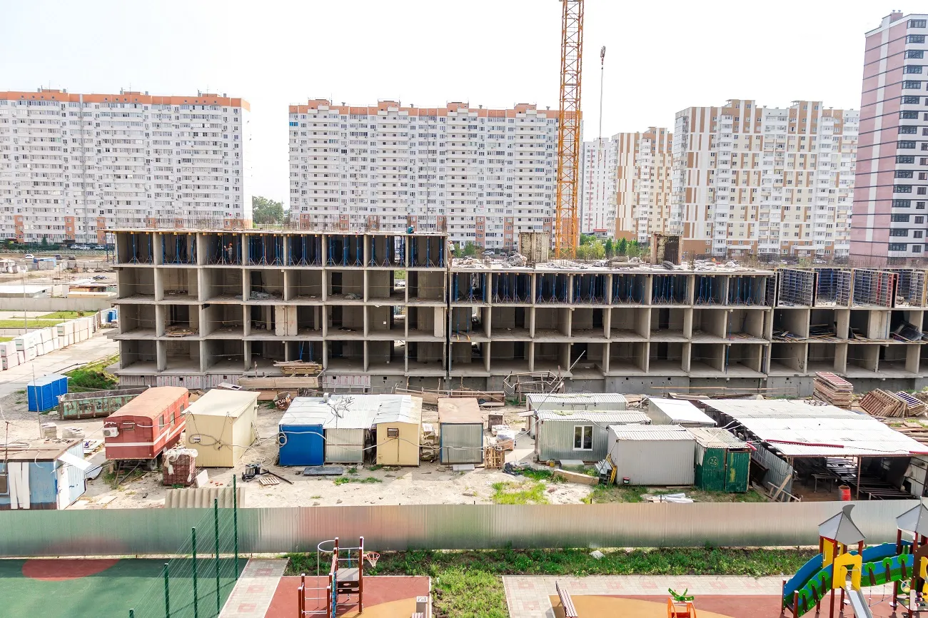 ЖК "Бауинвест" ход строительства