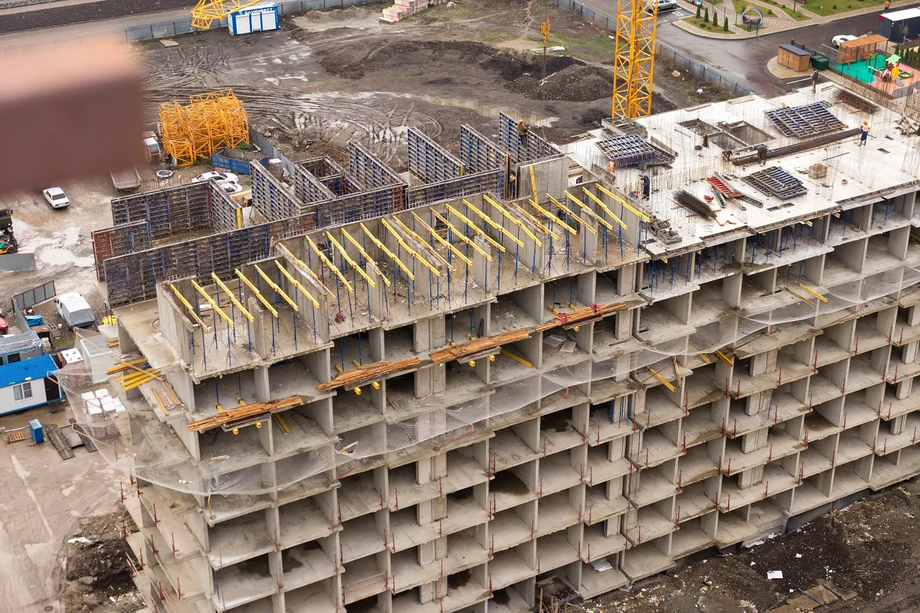 ЖК "Бауинвест" ход строительства