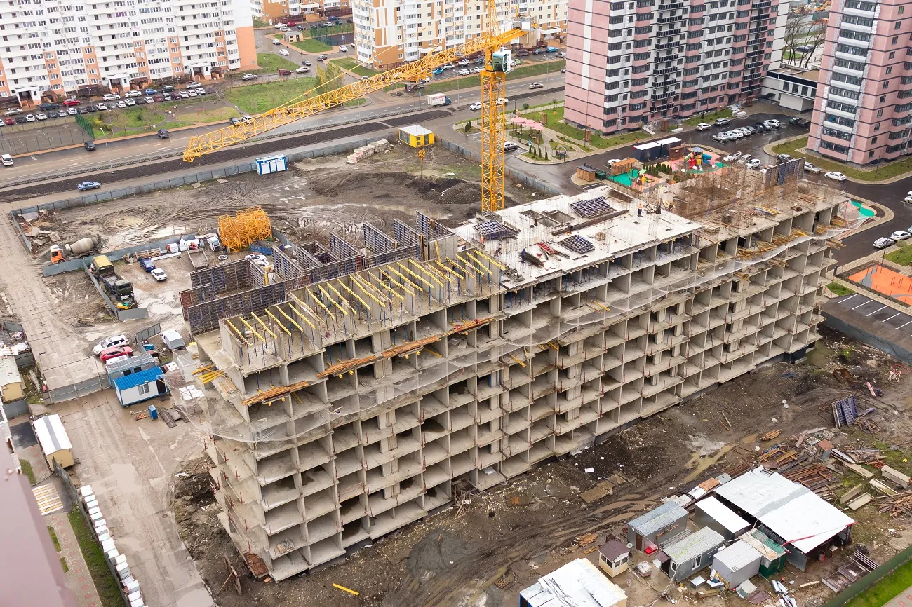 ЖК "Бауинвест" ход строительства