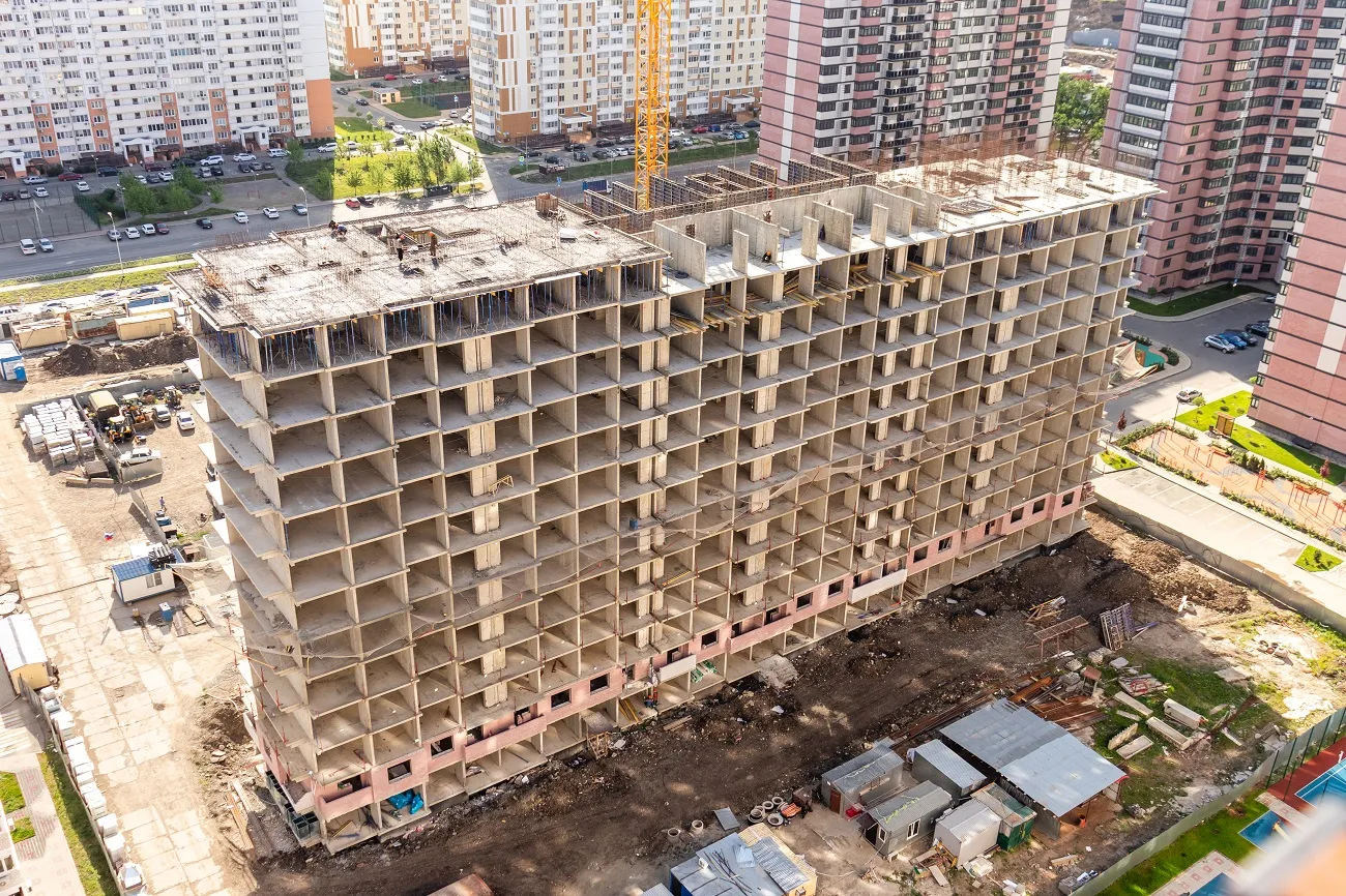 ЖК "Бауинвест" ход строительства