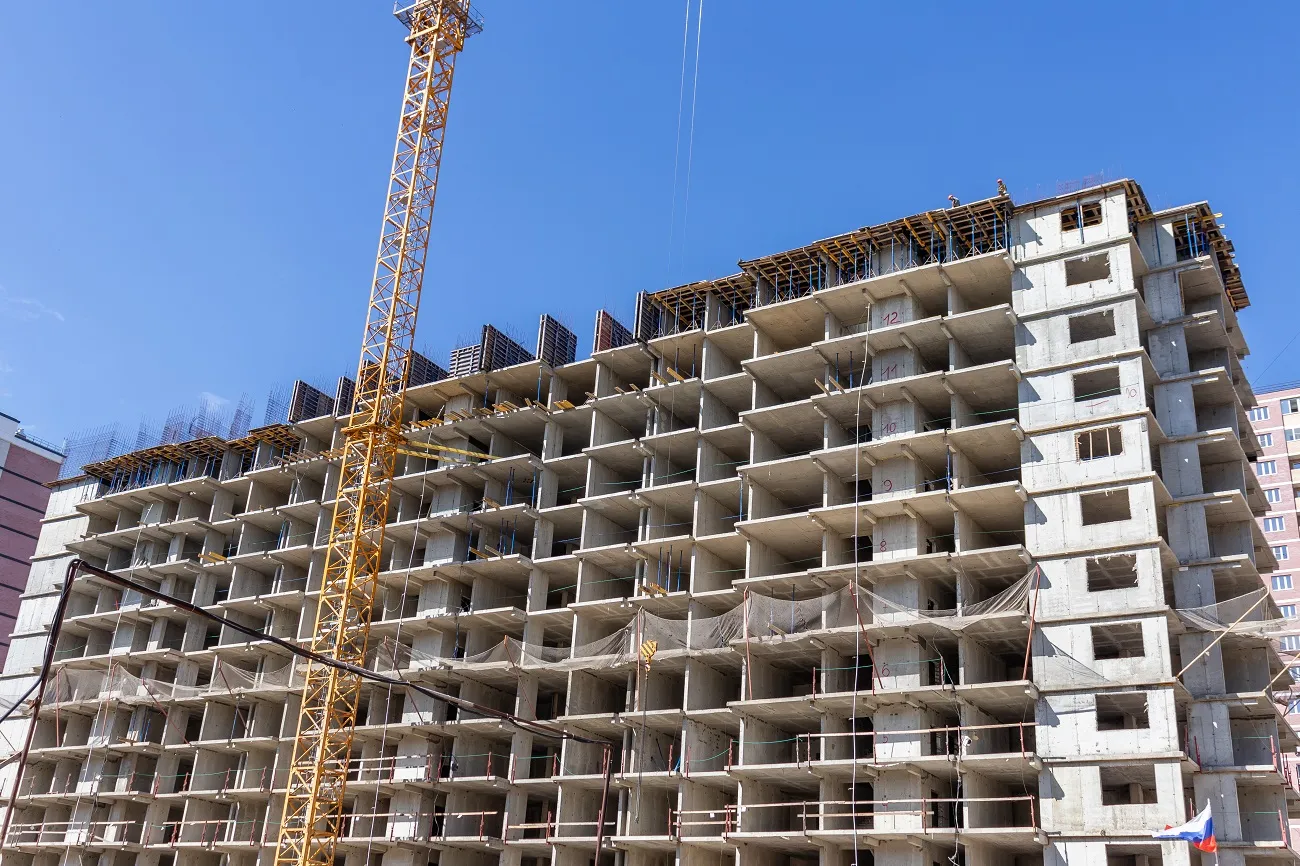 ЖК "Бауинвест" ход строительства