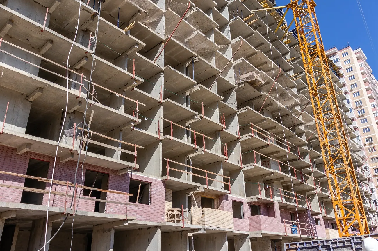 ЖК "Бауинвест" ход строительства