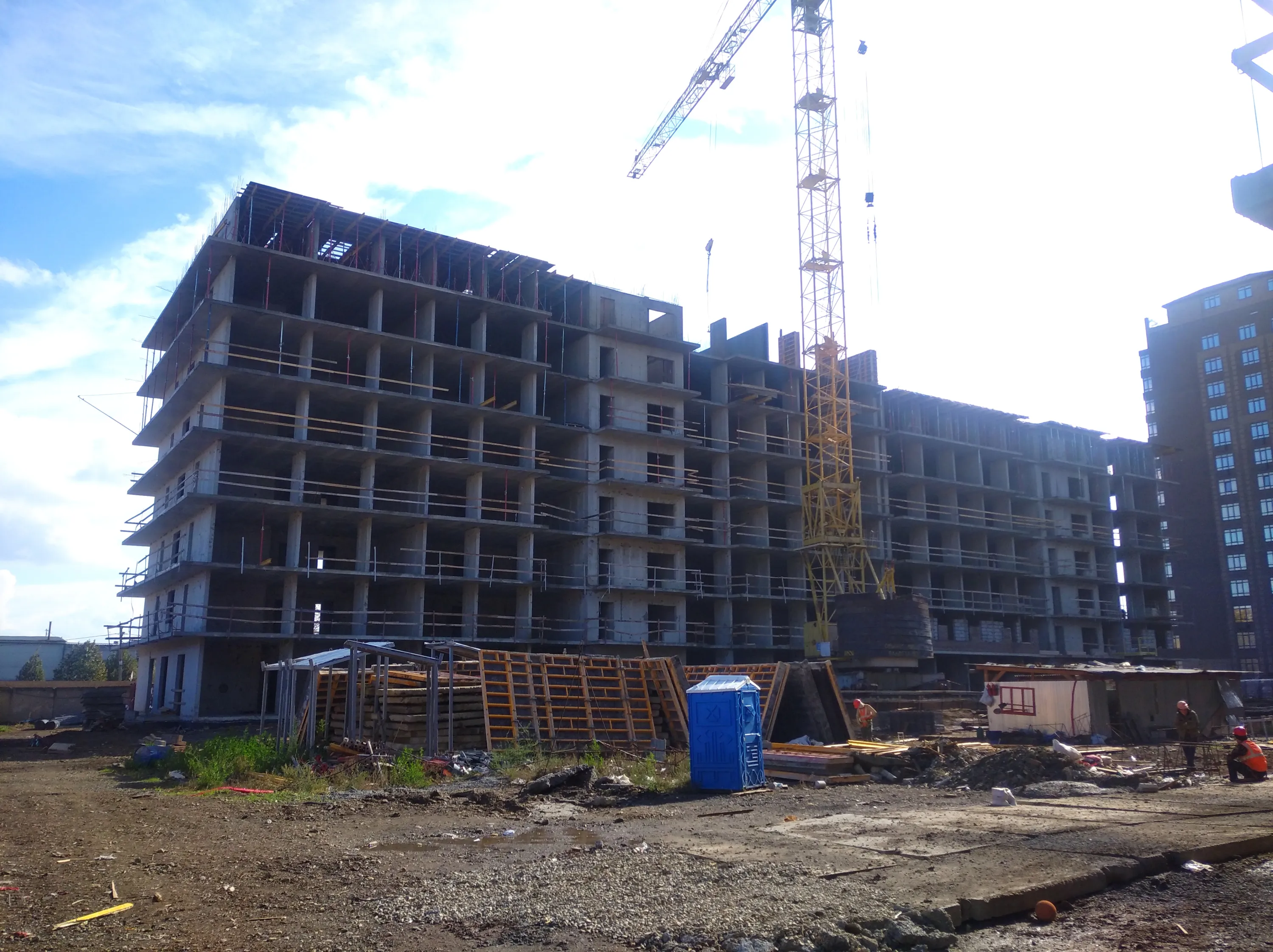 ЖК "НЕБО" ход строительства