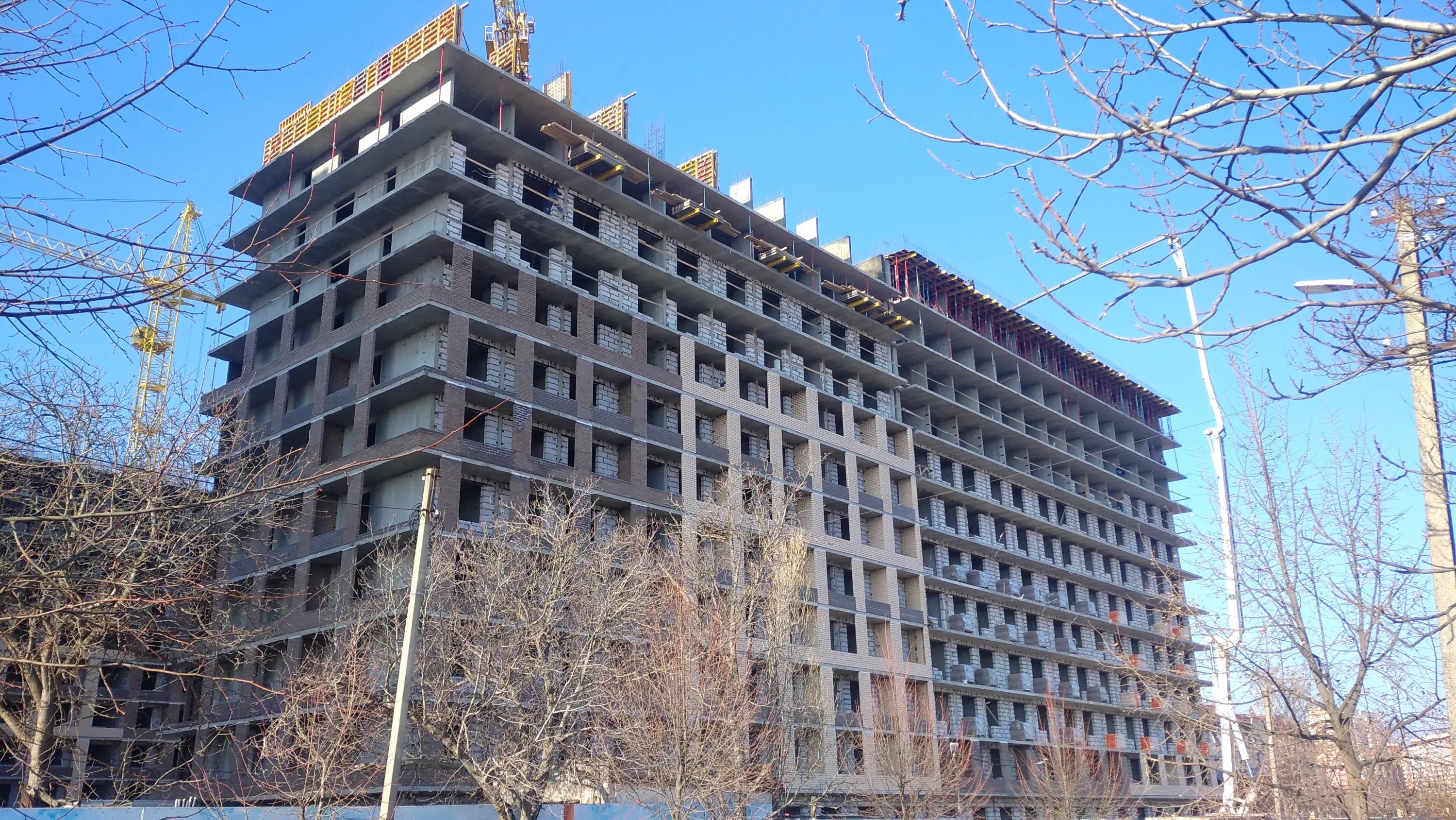 ЖК "НЕБО" ход строительства