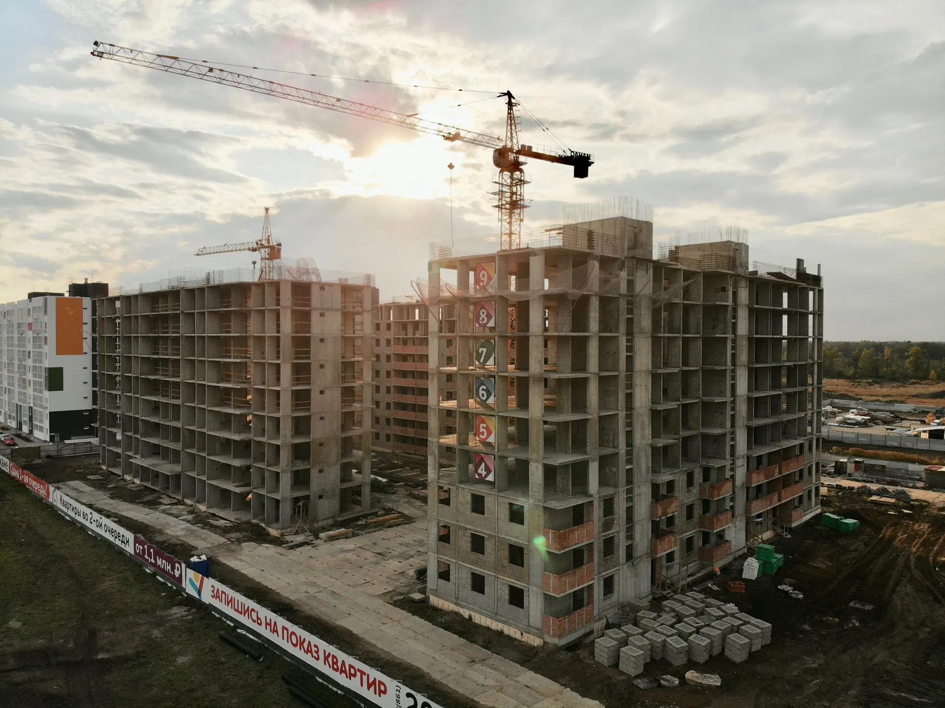 ЖК ЮЖАНЕ ход строительства