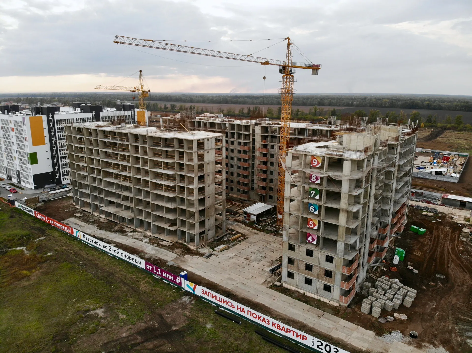 ЖК ЮЖАНЕ ход строительства