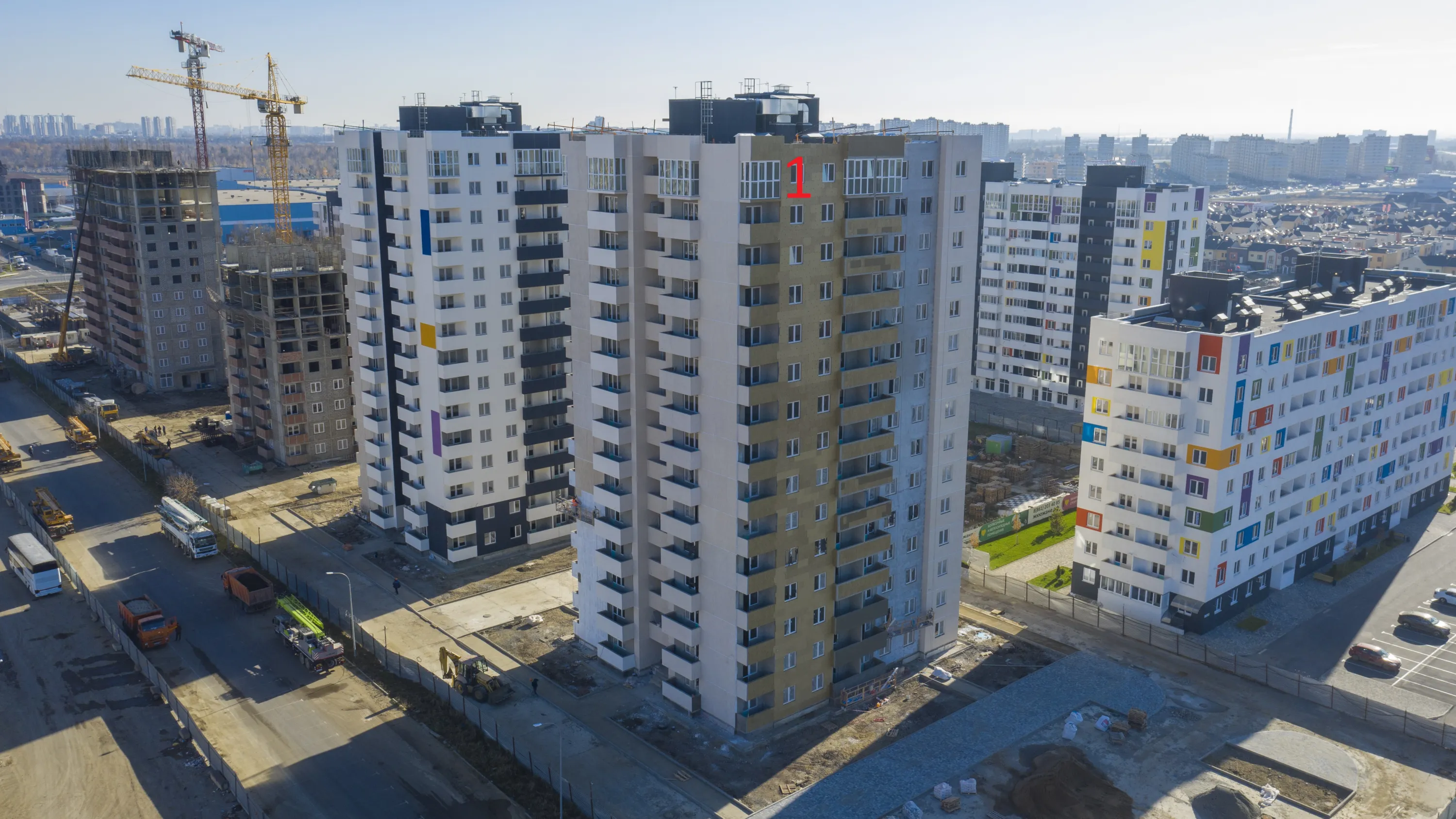 ЖК ЮЖАНЕ ход строительства