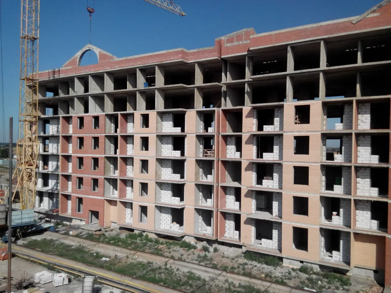 ЖК Белые Росы ход строительства