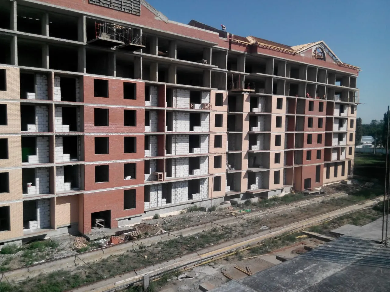 ЖК Белые Росы ход строительства