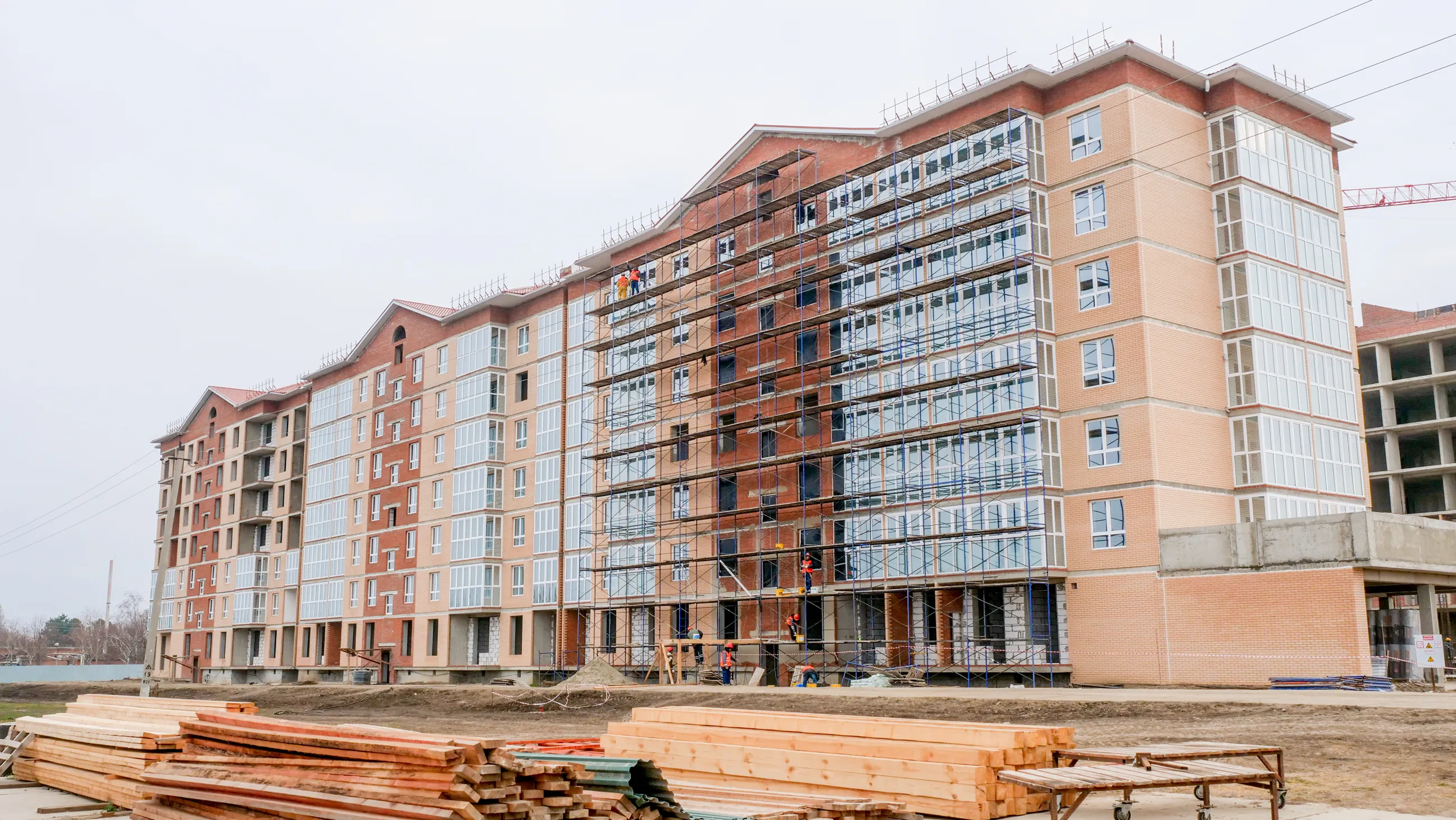 ЖК Белые Росы ход строительства