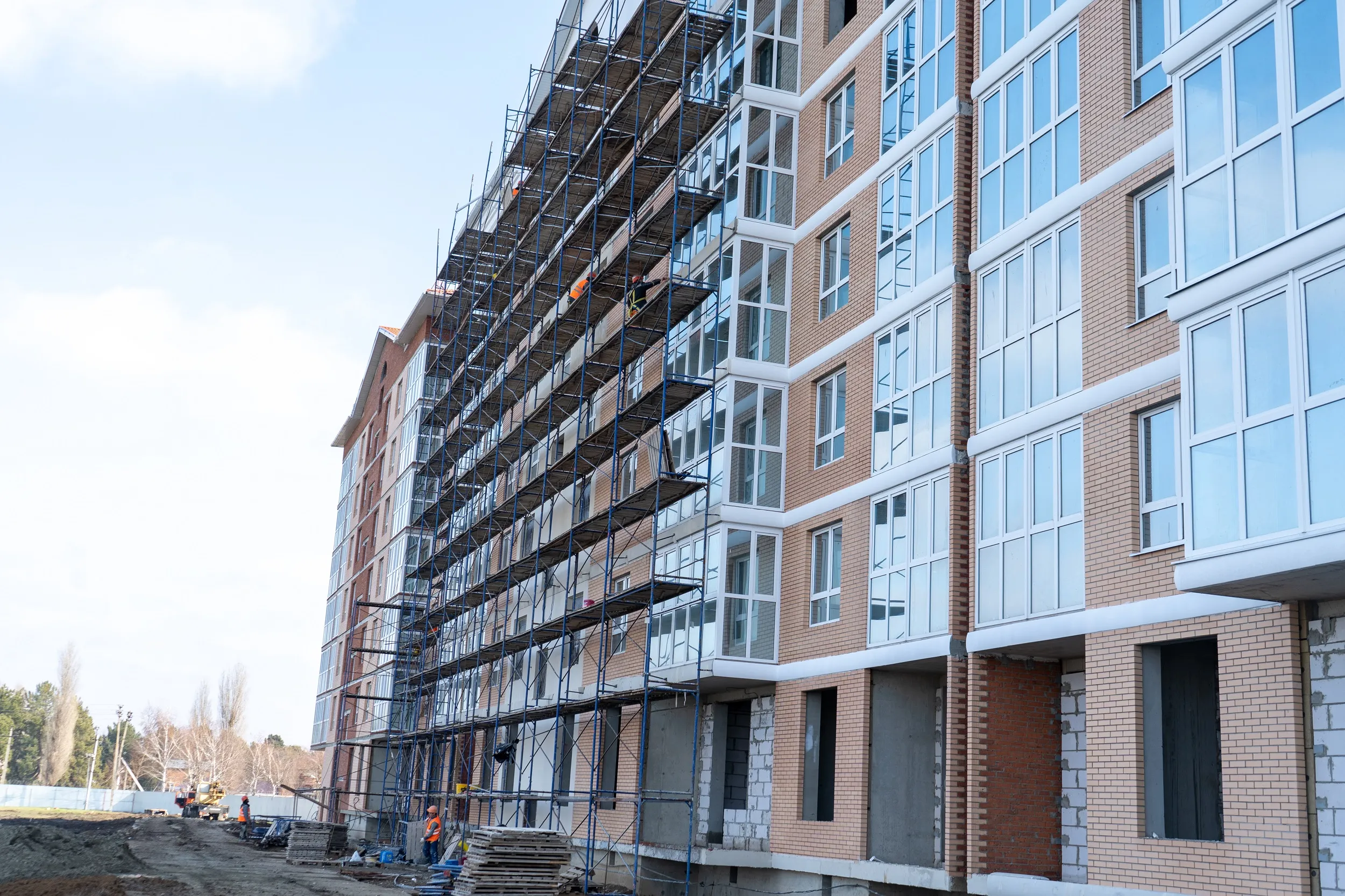 ЖК Белые Росы ход строительства