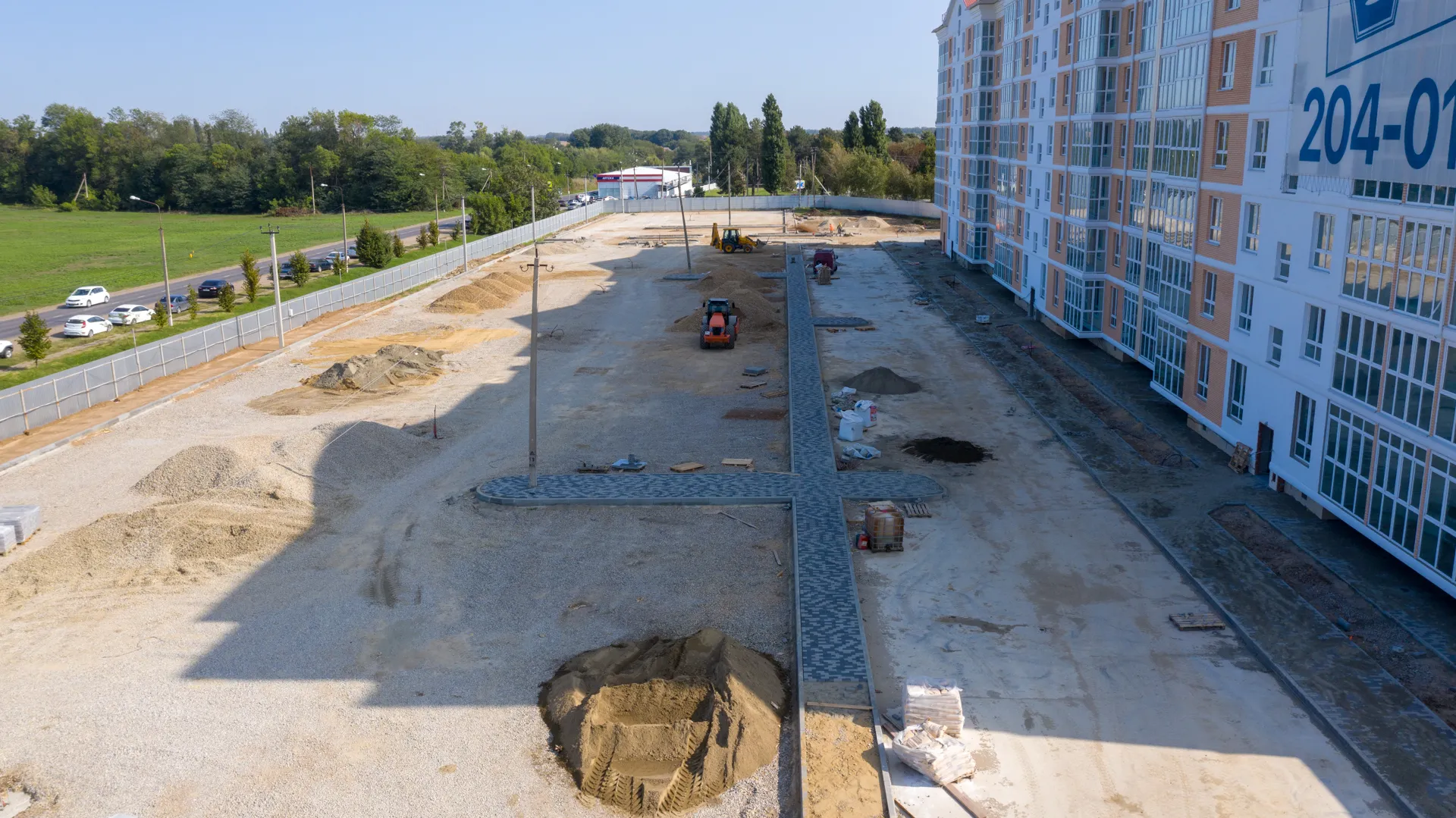 ЖК Белые Росы ход строительства