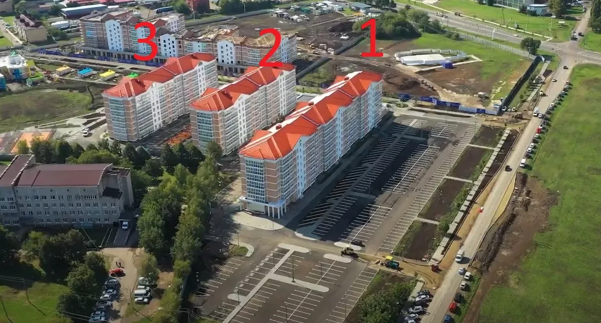 ЖК Белые Росы ход строительства