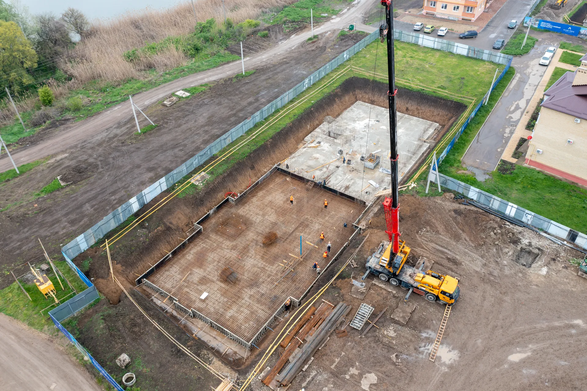 ЖК Белые Росы ход строительства