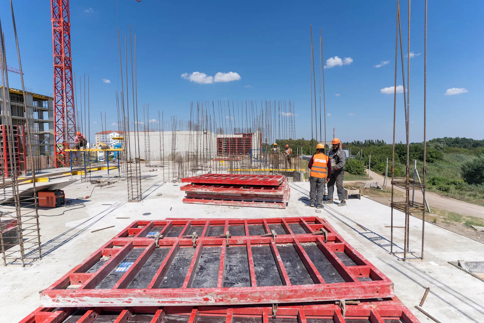 ЖК Белые Росы ход строительства