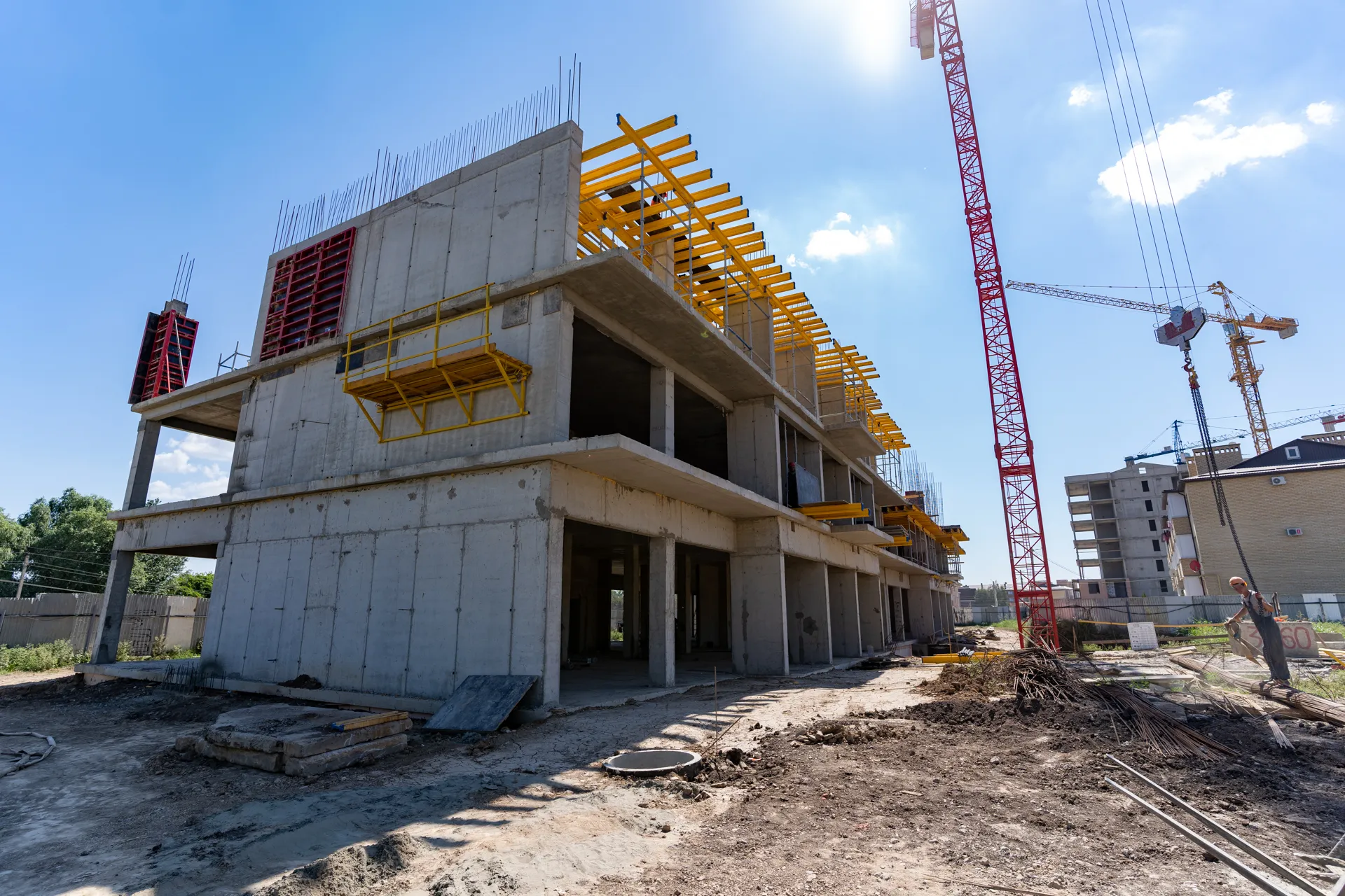 ЖК Белые Росы ход строительства