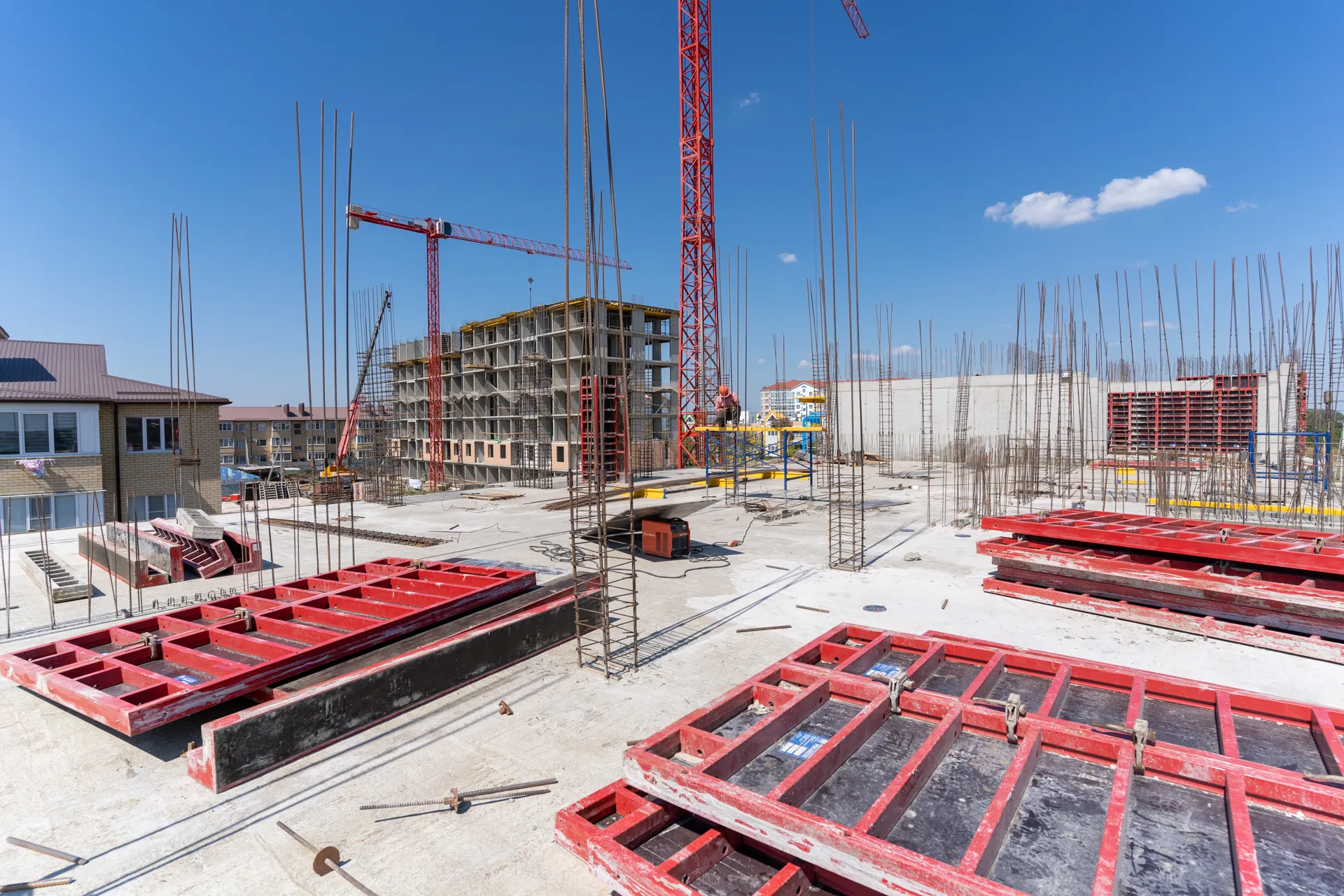 ЖК Белые Росы ход строительства