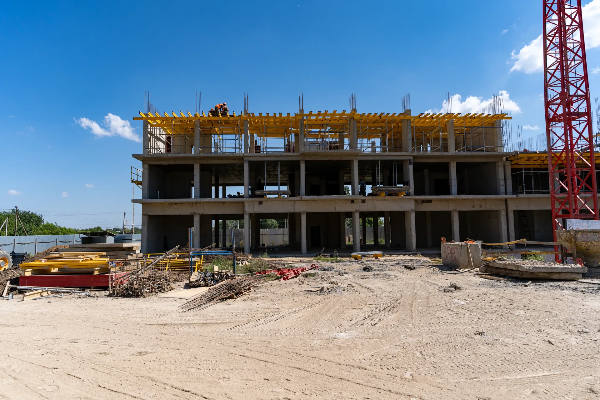 ЖК Белые Росы ход строительства