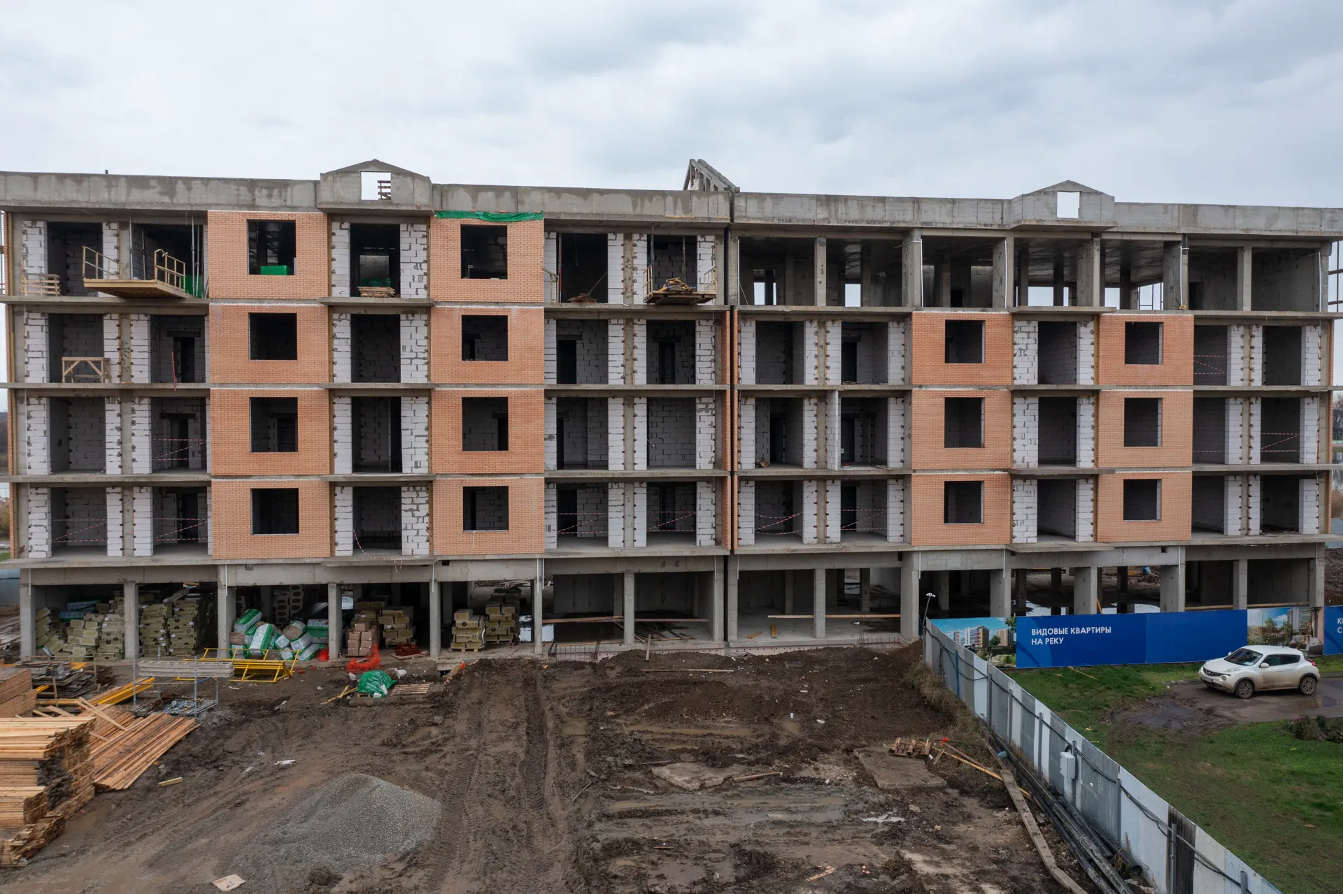 ЖК Белые Росы ход строительства