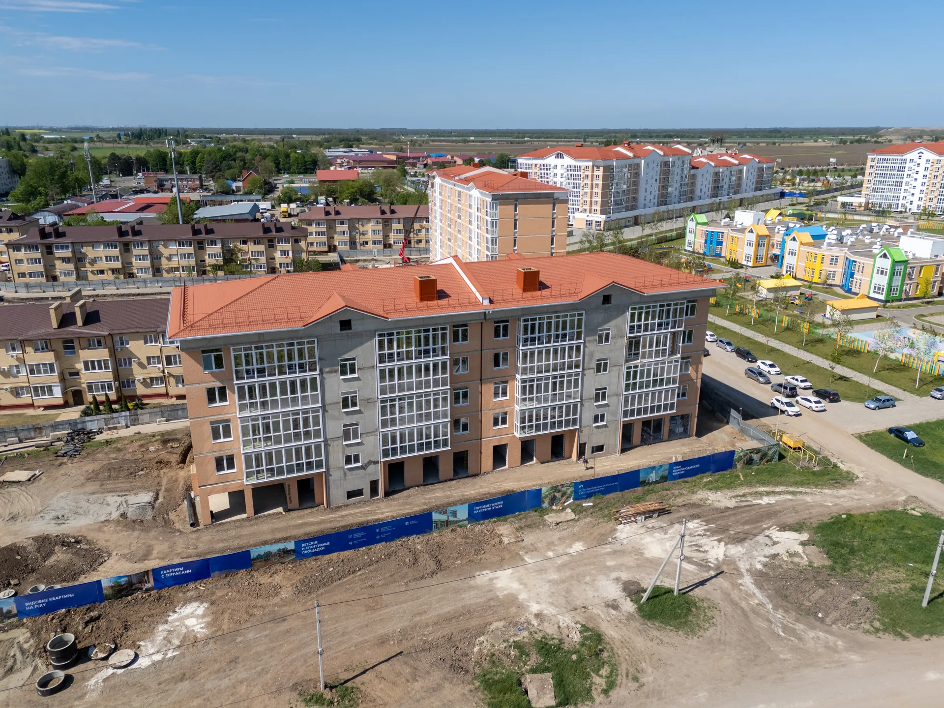 ЖК Белые Росы ход строительства