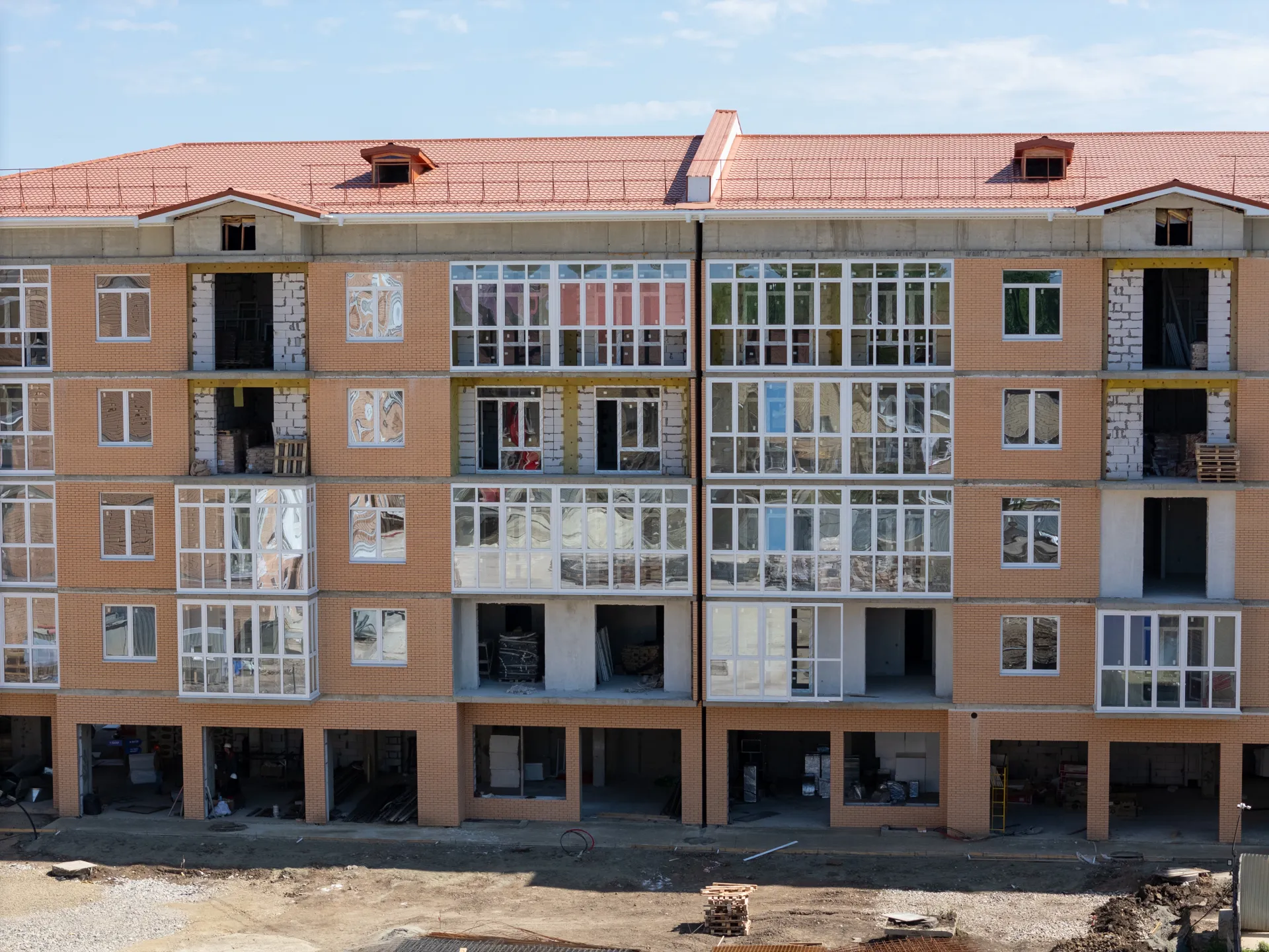 ЖК Белые Росы ход строительства