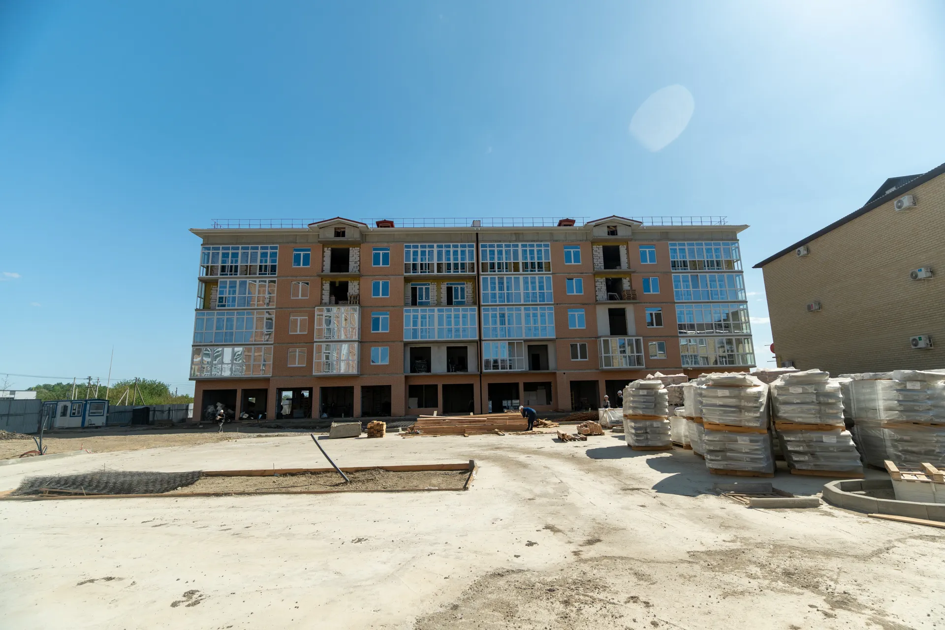 ЖК Белые Росы ход строительства