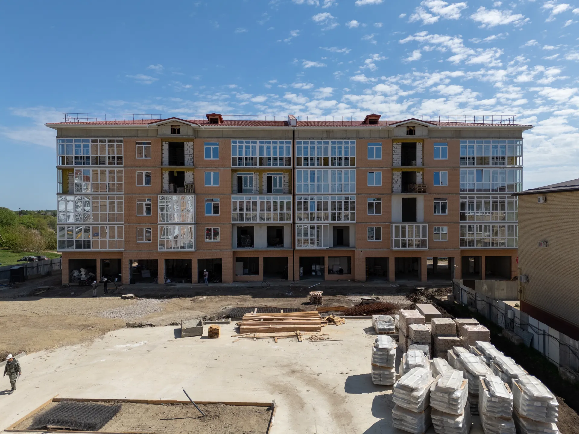 ЖК Белые Росы ход строительства